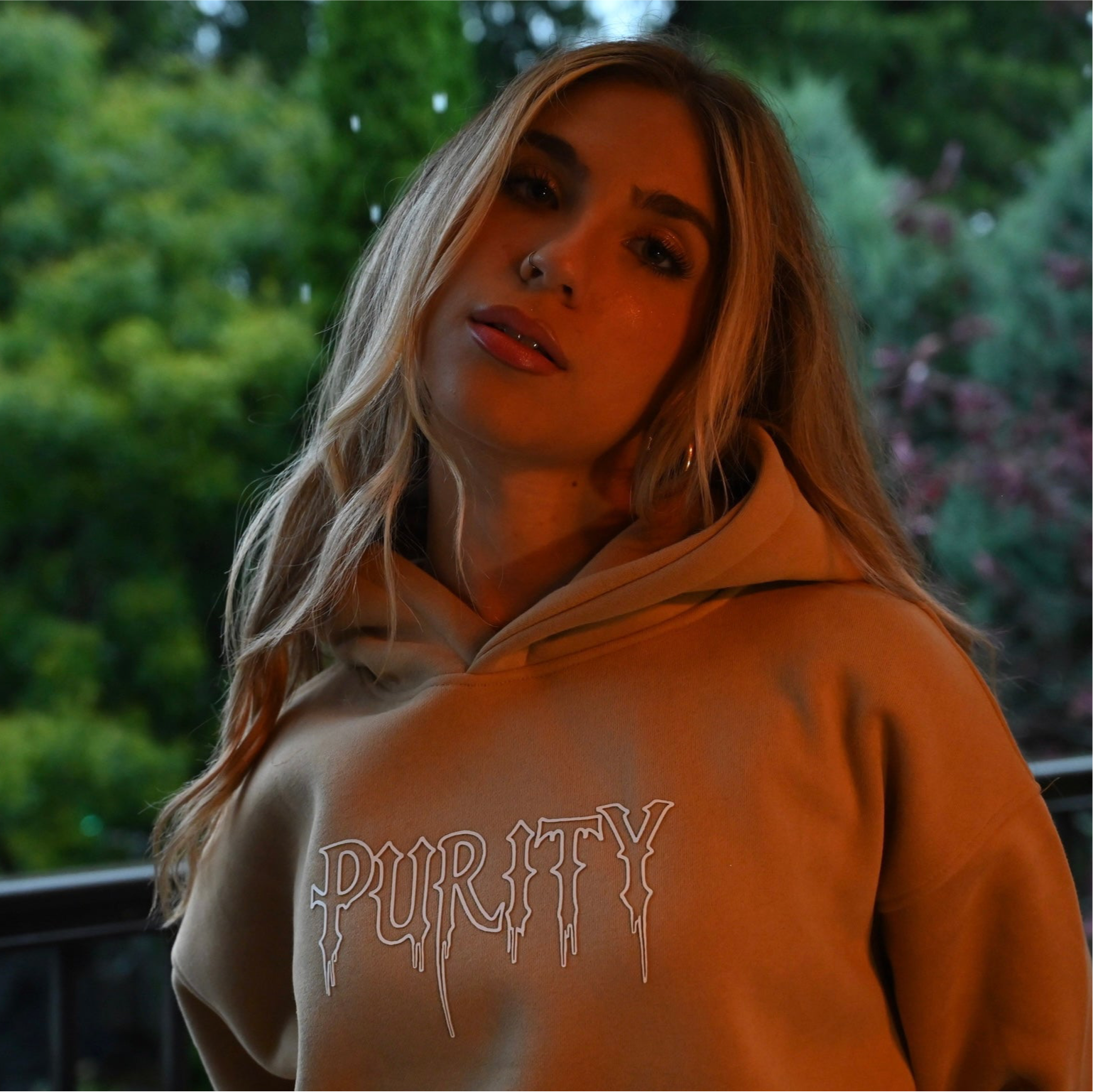 201 - Hoodie Purity Beige