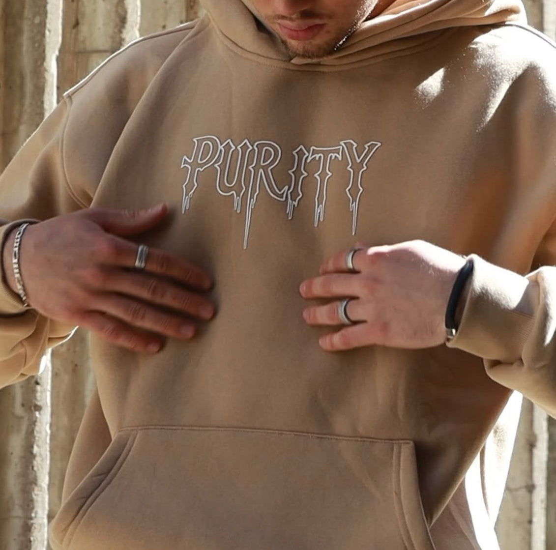 201 - Hoodie Purity Beige
